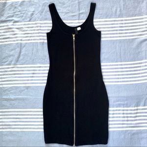 H&M Body Con Zipper Dress